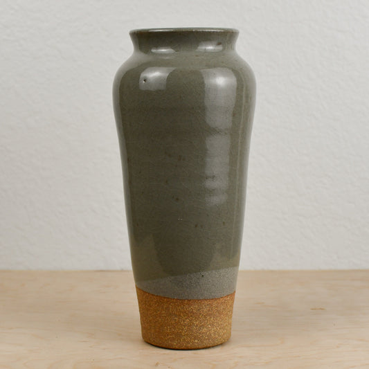 Grey Tall Vase