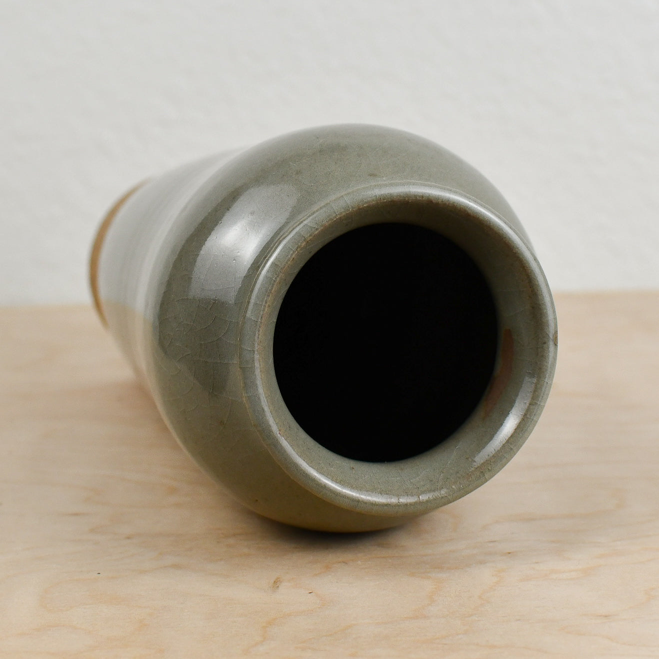 Grey Tall Vase