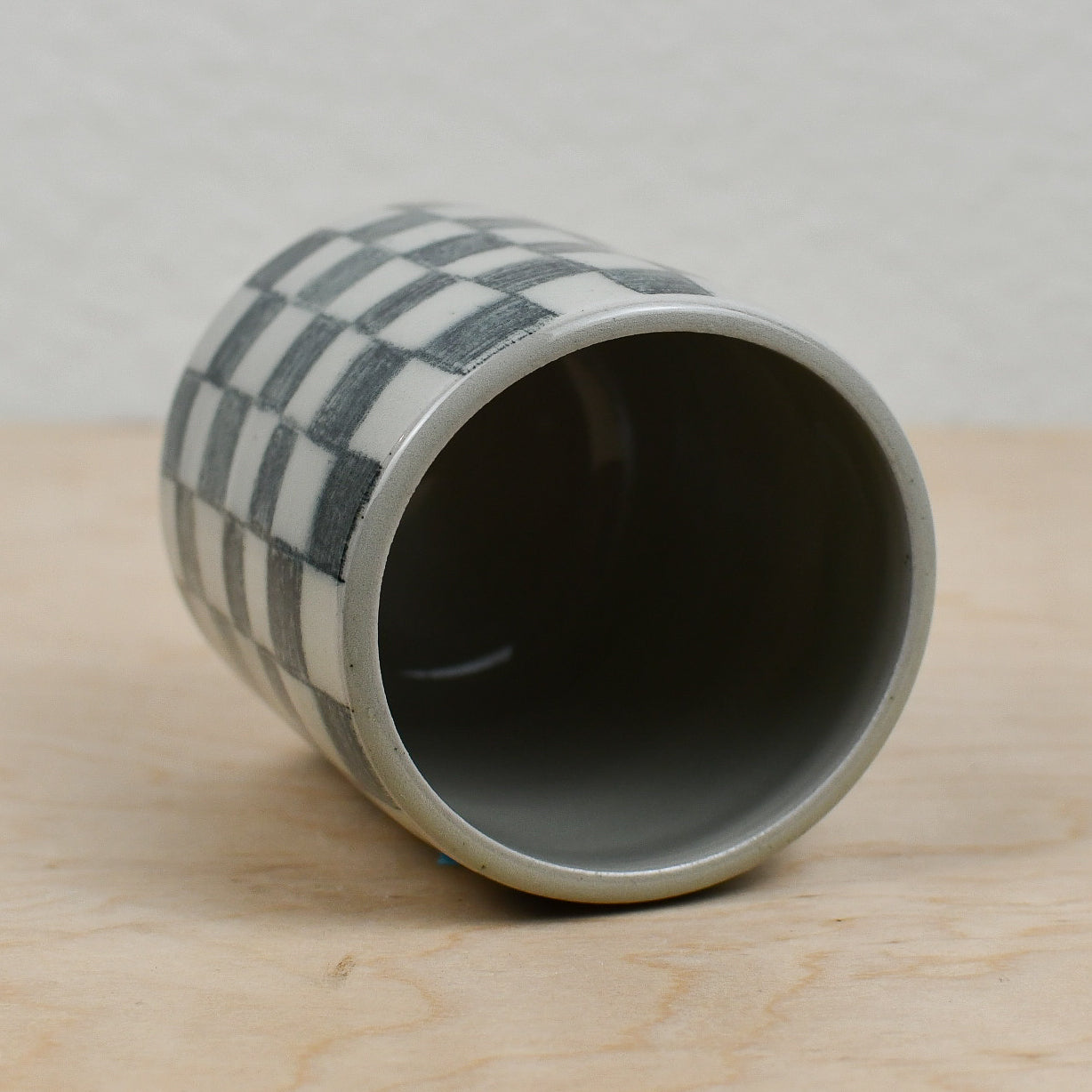 Black Checkered Cup