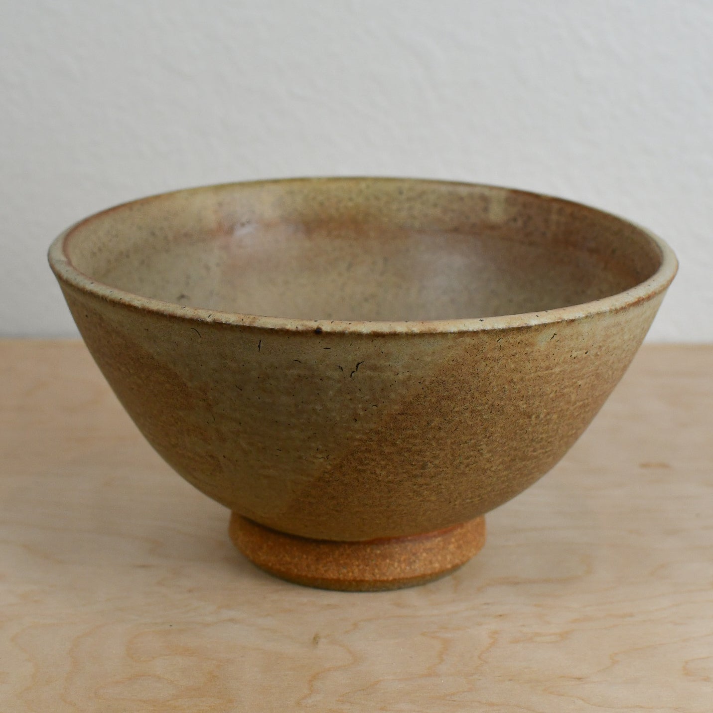 Large Brown/Beige Bowl